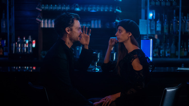 Matthew Gray Gubler and Angela Sarafyan in King knight