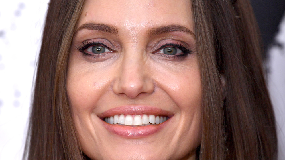 Angelina Jolie smiling