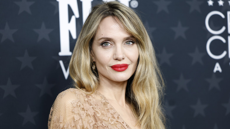 Angelina Jolie at the 2025 Critics Choice Awards