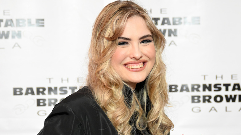 Dannielynn Birkhead smiling at the Barnstable Brown Gala in 2024