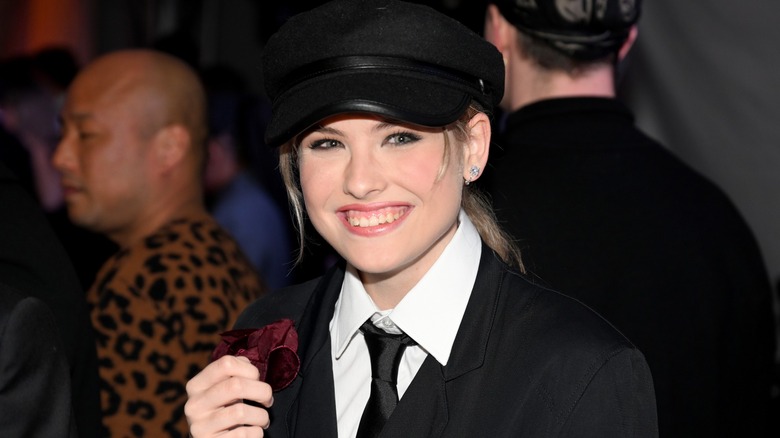 Anna Nicole Smith's daughter Dannielynn smiling