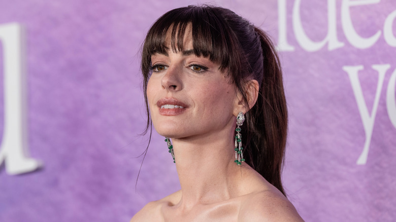 Anne Hathaway at a red carpet event