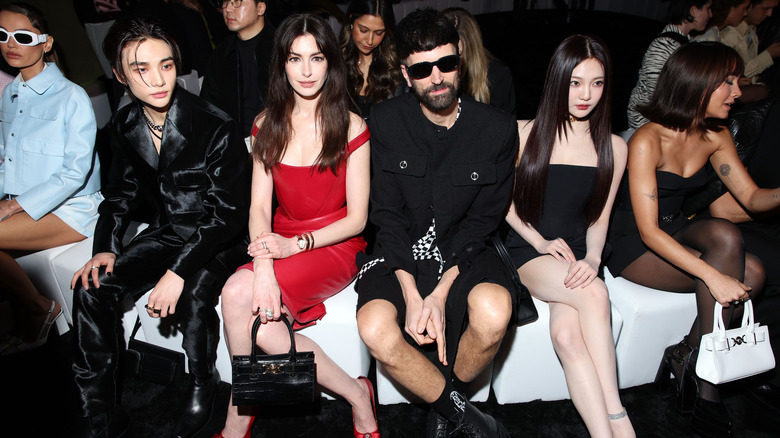Anne Hathaway Milan Fashion Week 2024