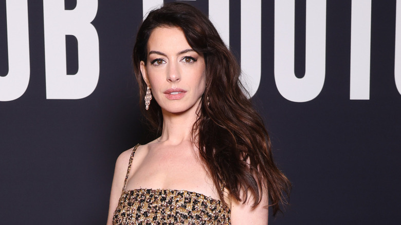 Anne Hathaway on the red carpet in 2023