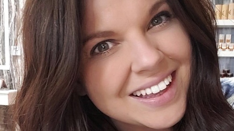 Amy Duggar King smiling 