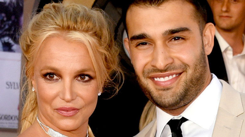 Britney Spears and Sam Asghari