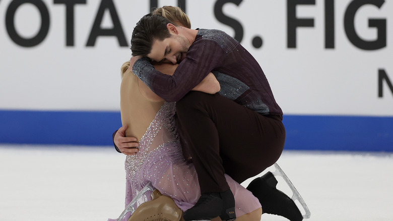 United States Olympic figure skating duo Madison Hubbell and Zachary Donohue