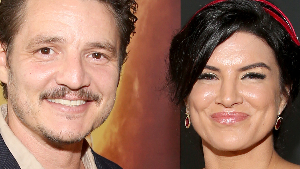 Pedro Pascal and Gina Carano