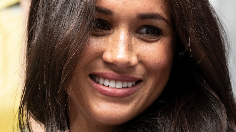 Meghan Markle smiling