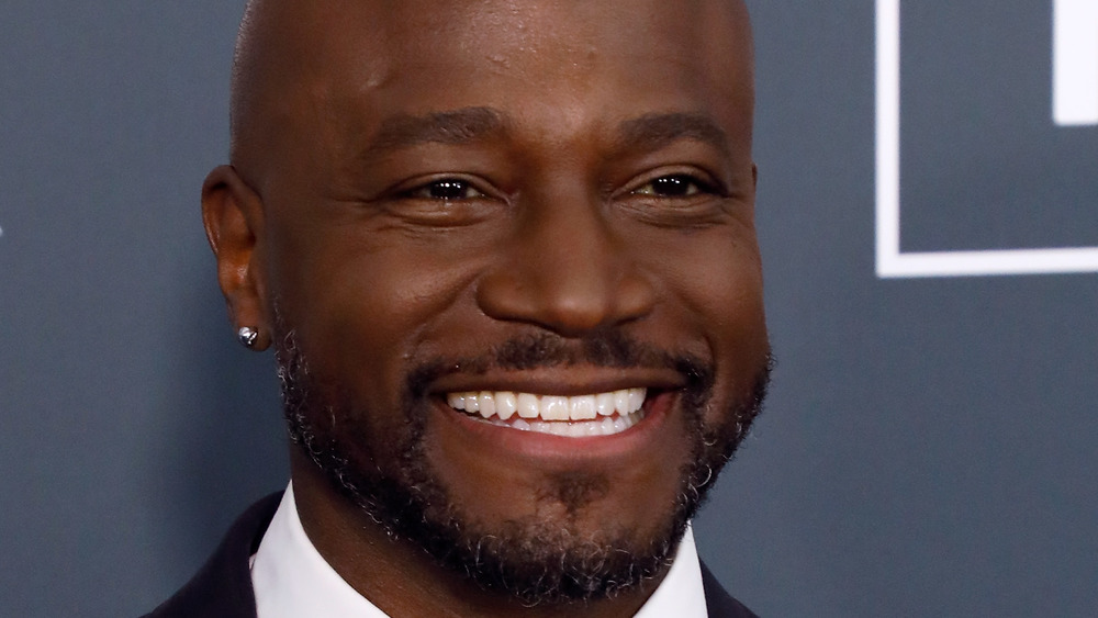 Taye Diggs smiling