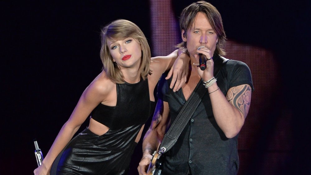 Taylor Swift and Keith Urban