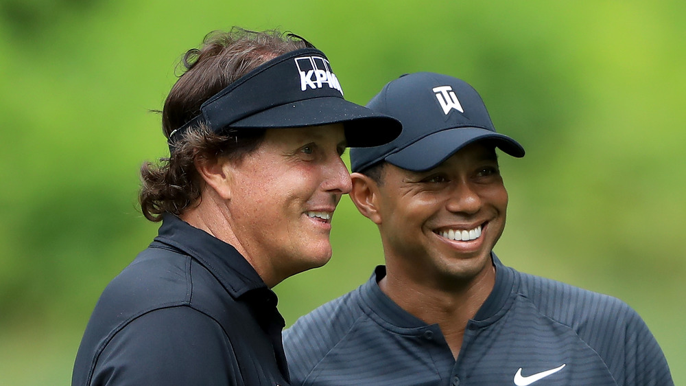 Phil Mickelson, Tiger Woods