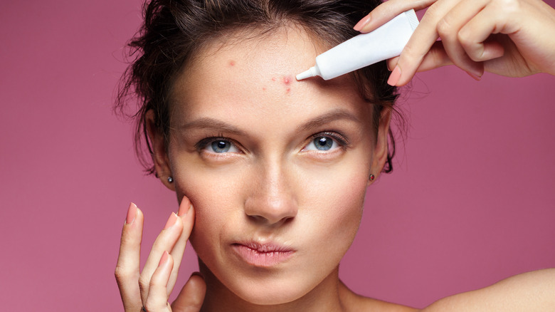 Are Your Hair Products Causing Your Forehead To Break Out?
