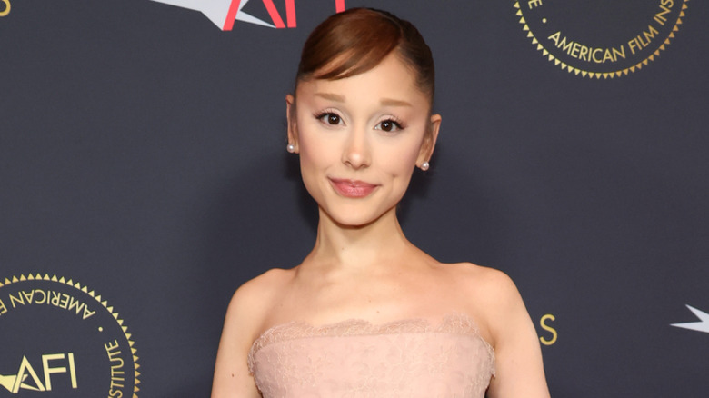 Ariana Grande pink dress AFI 2026