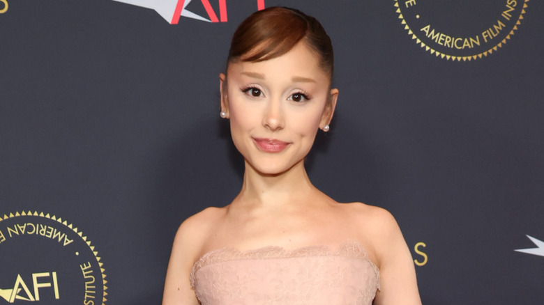 Ariana Grande pink dress AFI 2026