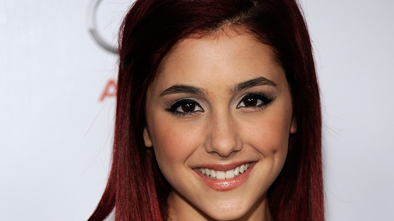 Ariana Grande smiling