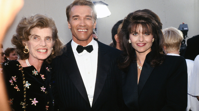 Eunice Kennedy Shriver  Arnold Schwarzenegger Maria Shriver