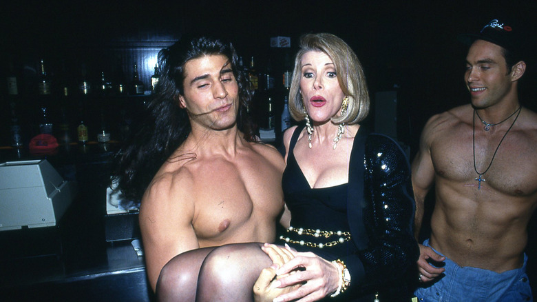 Joan Rivers attends a Gossip party at Club USA, New York, New York, April 28, 1993.