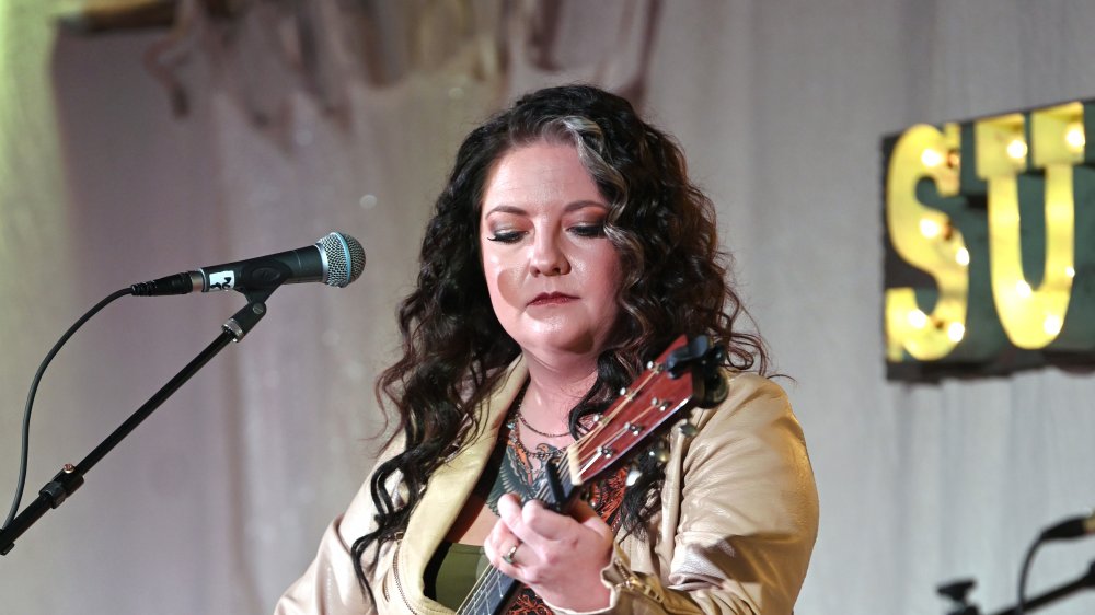 Ashley McBryde performing