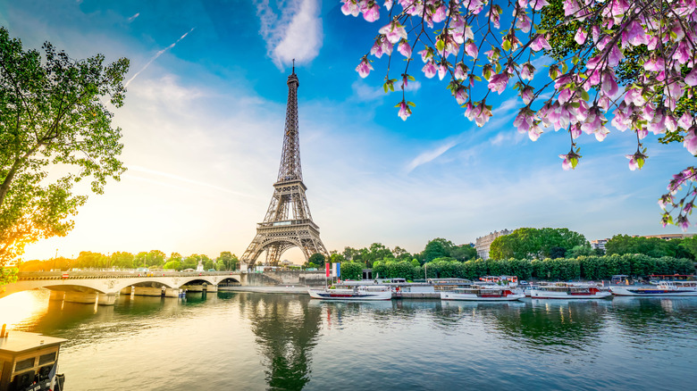 The Eiffel Tower in Spring 