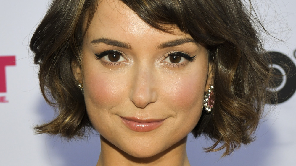 Milana Vayntrub smiling