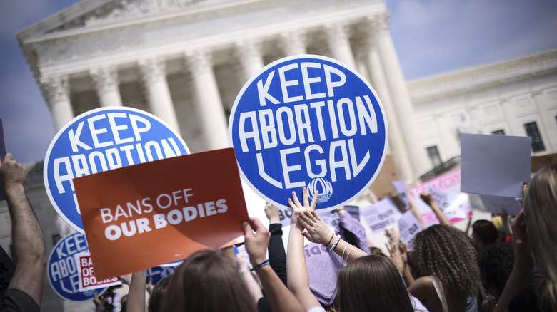 Pro-Choice Protestors 
