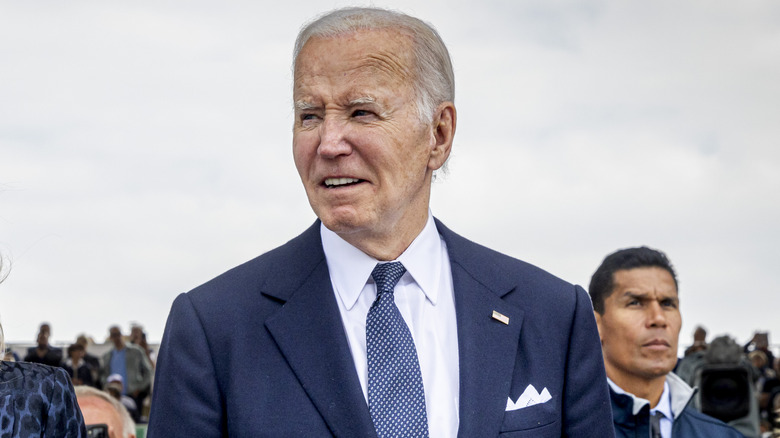 Joe Biden pointing 