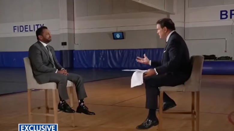 Kash Patel being interviewed by Bret Baier