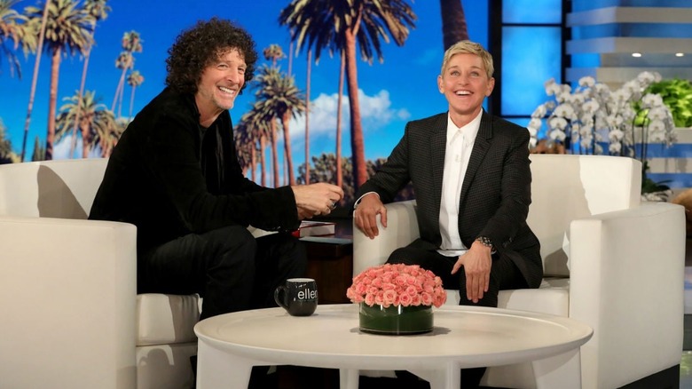 Howard Stern and Ellen DeGeneres