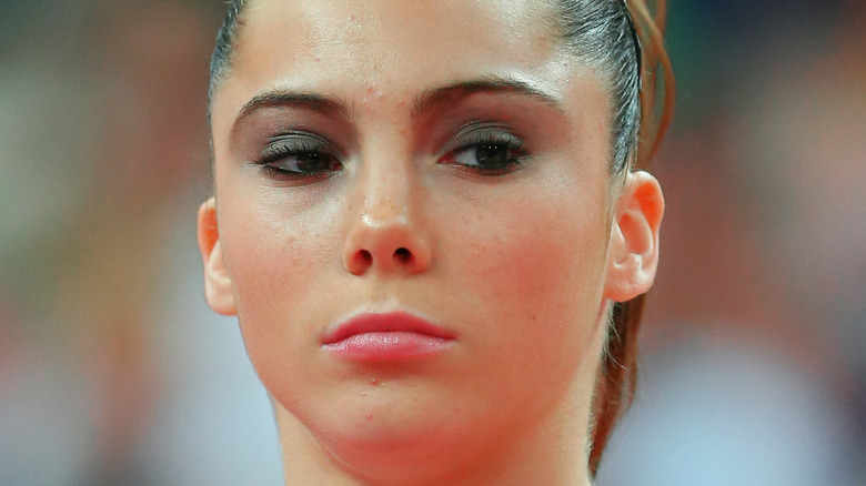 McKayla Maroney looking serious