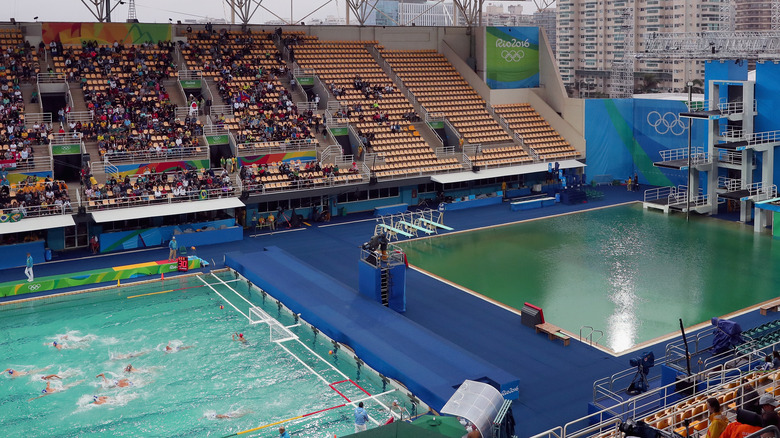 Rio Olympic swimming pools 