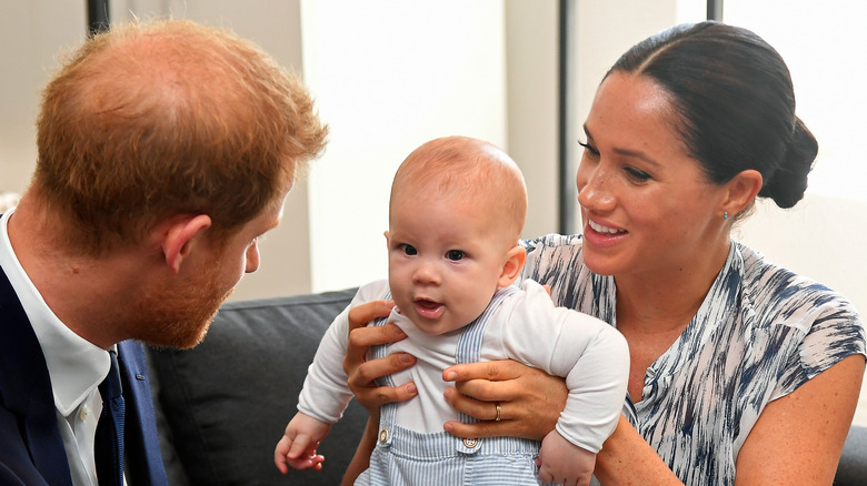 Prince Harry, Meghan Markle and baby Archie