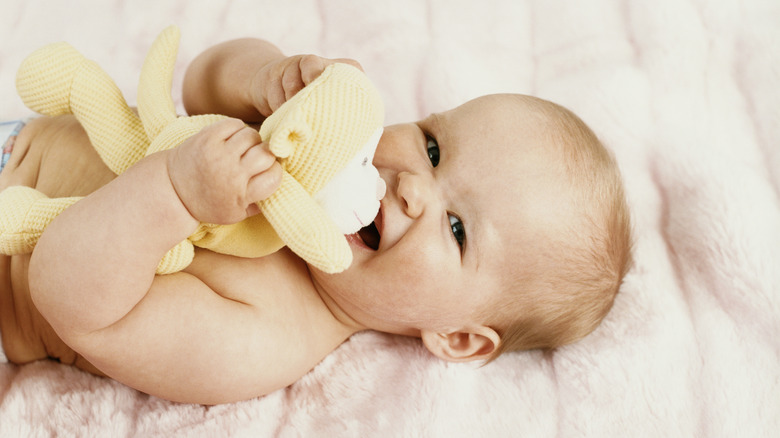 smiling baby 