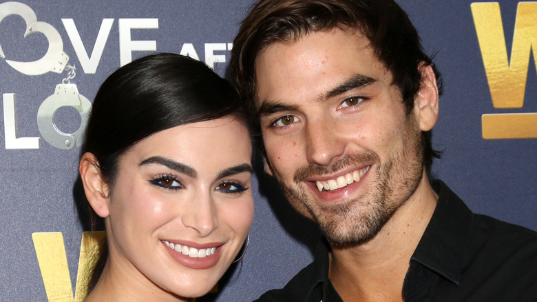 Ashley Iaconetti and Jared Haibon on the red carpet