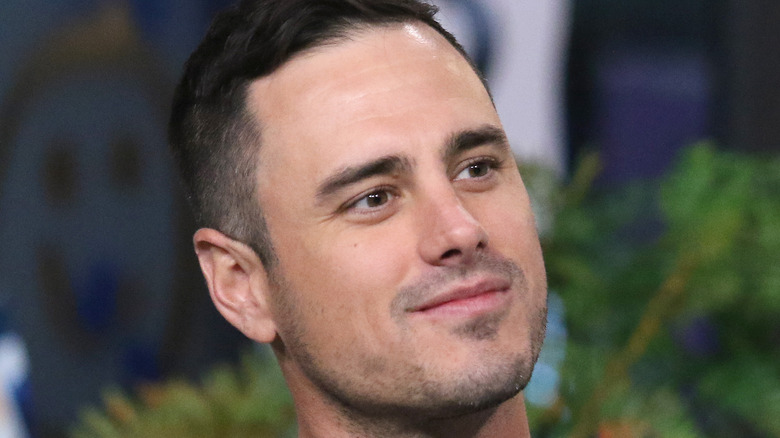 Ben Higgins tilting his head to the side