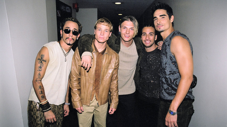 The Backstreet Boys at the MTV Awards in 1999.
