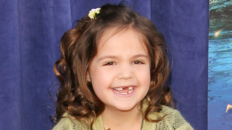 Bailee Madison at the premiere of Bridge to Terabitihia