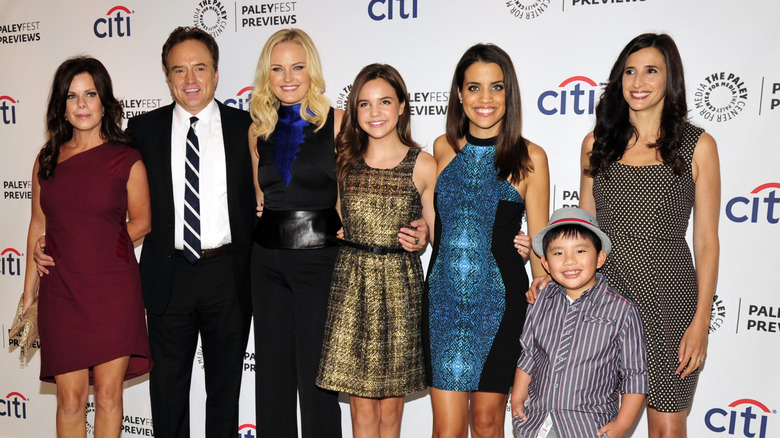 Bailee Madison and the cast of Trophy Wife
