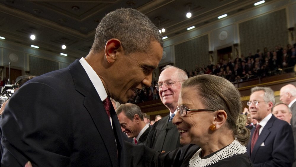 Barack Obama, Ruth Bader Ginsburg