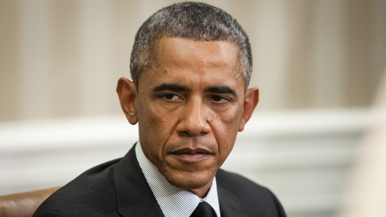 President Barack Obama during a meeting with Ukraine President Petro Poroshenko 