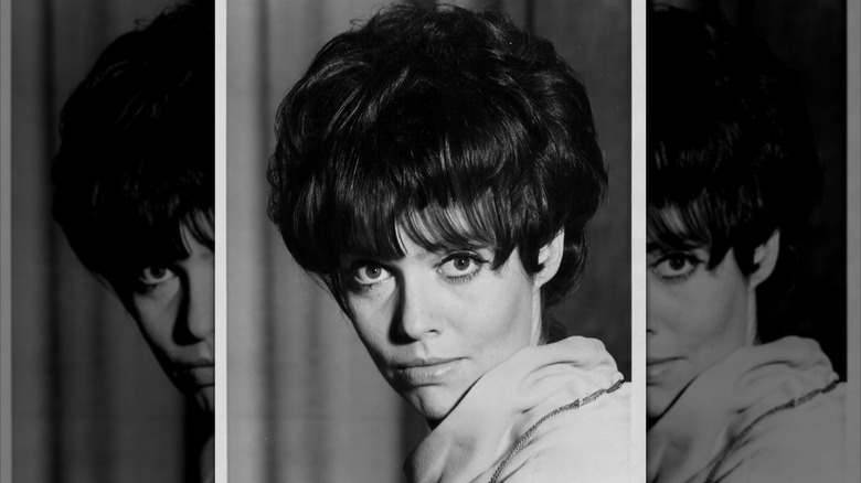 Barbara Feldon posing for a headshot in 1961