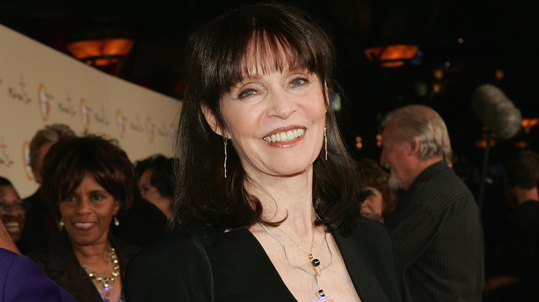 Barbara Feldon smiling at the Afterglow party in 2006