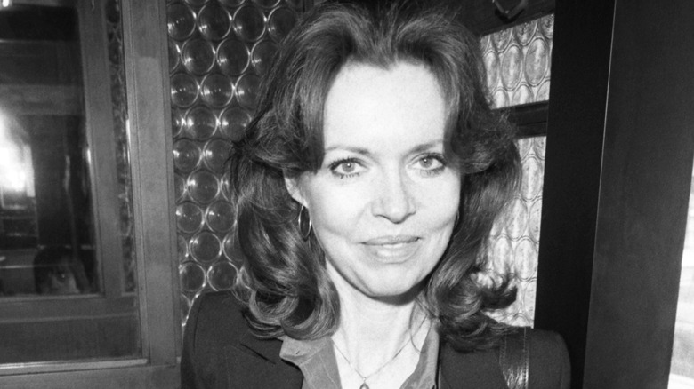 Barbara Feldon smiling Equal Rights Amendment party in 1978