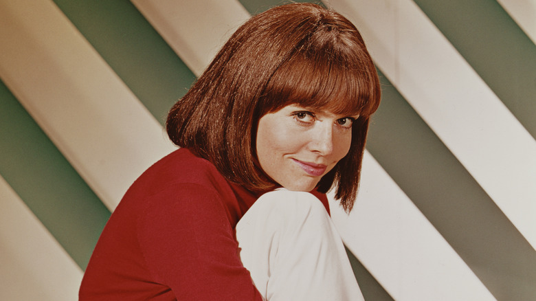 Barbara Feldon posing in a 1965 photoshoot