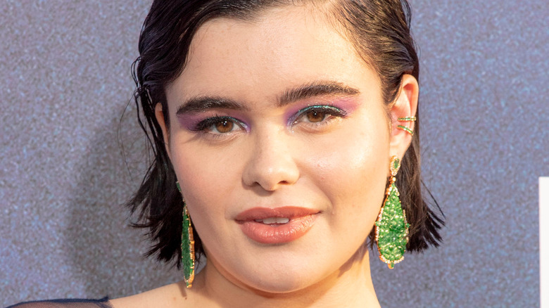 Barbie Ferreira on a red carpet