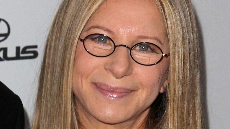 Barbra Streisand smiling