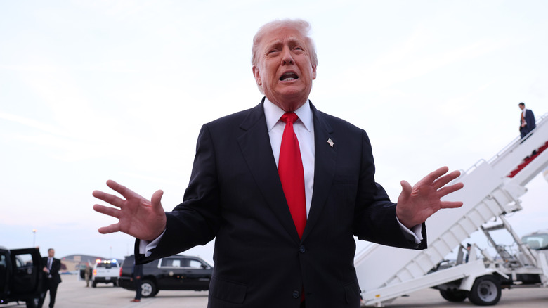 Donald Trump speaking