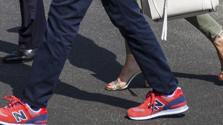 Barron's New Balance shoes