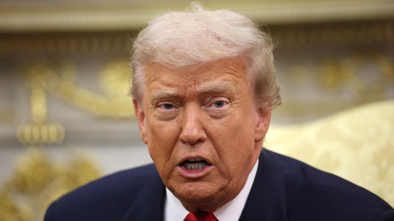 Donald Trump speaking