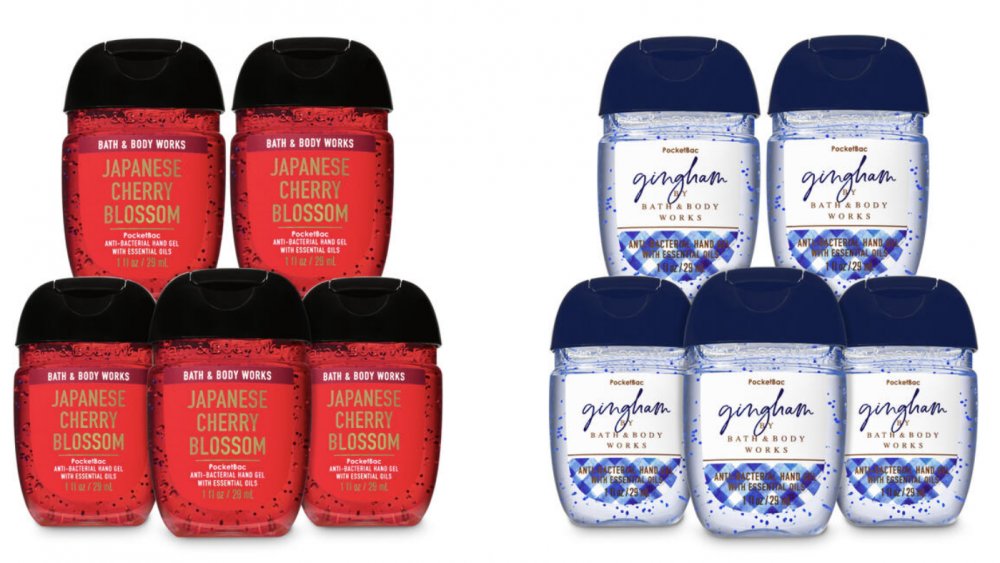 Bath and Body Works hand sanitizer